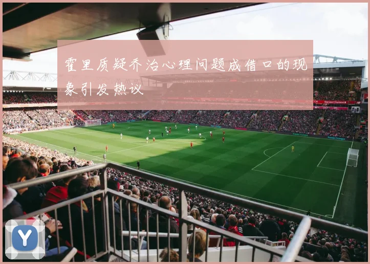霍里质疑乔治心理问题成借口的现象引发热议